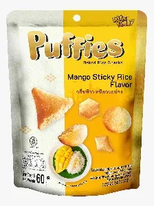 Рисовые снеки R!SE BUDDY со вкусом «Клейкий рис с манго» 60г*20