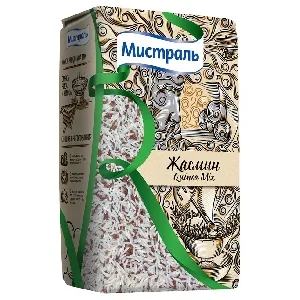 Рис МИСТРАЛЬ Жасмин с красным киноа /пакет/ 500г*12 Рис МИСТРАЛЬ Жасмин с красным киноа /пакет/ 500г*12