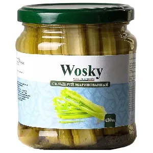 Сельдерей WOSKY маринованный /стекло/ 450мл/457г*12 Сельдерей WOSKY маринованный /стекло/ 450мл/457г*12