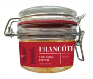 Фуа-гра FRANCOTE энтьер №1 /стекло/ 140г*50