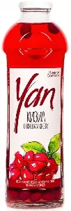 Компот YAN Кизиловый /стекло/ 0,93л*6 Компот YAN Кизиловый /стекло/ 0,93л*6