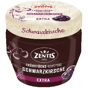 Конфитюр ZENTIS экстра из черешни /стекло/ 230г*10 Конфитюр ZENTIS экстра из черешни /стекло/ 230г*10
