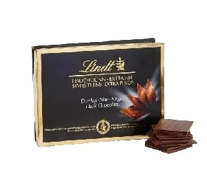 Конфеты LINDT Swiss Thins горький Surfin /картон/ 125г*9