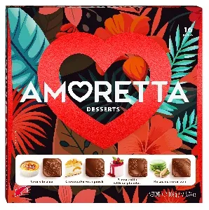 Конфеты MIESZKO AMORETTA DESSERTS LATINO ассорти с начинками /картон/ 106г*10 Конфеты MIESZKO AMORETTA DESSERTS LATINO ассорти с начинками /картон/ 106г*10
