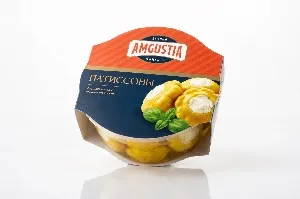 Патиссоны AMGUSTIA ассорти фаршированные сливочным сыром /пластик/ 200г*4 Патиссоны AMGUSTIA ассорти фаршированные сливочным сыром /пластик/ 200г*4