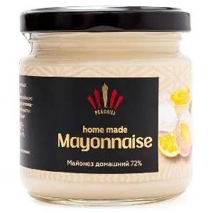 Майонез PERCHILI MAYONNAISE майонезный "Домашний 72%" /стекло/ 180г*12
