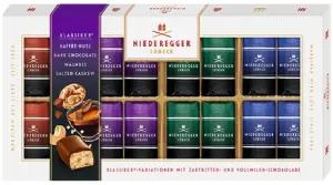 Конфеты NIEDEREGGER марципан вариации Edition /картон/ 200г*10