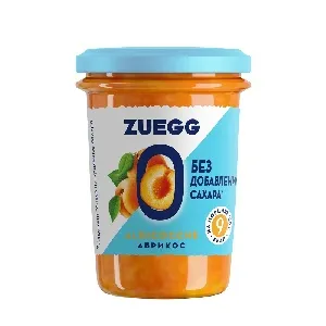 Конфитюр ZUEGG Zero Абрикос БЕЗ САХАРА /стекло/ 220г*8 Конфитюр ZUEGG Zero Абрикос БЕЗ САХАРА /стекло/ 220г*8