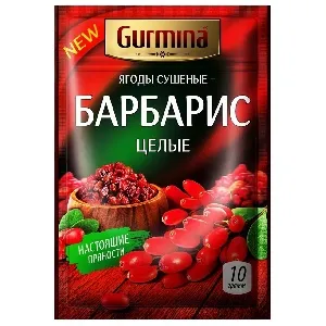 Барбарис GURMINA ягоды сушёные 10г*20 Барбарис GURMINA ягоды сушёные 10г*20