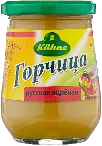 Горчица KUHNE ядреная "Русская" /стекло/ 250г*10 Горчица KUHNE ядреная "Русская" /стекло/ 250г*10