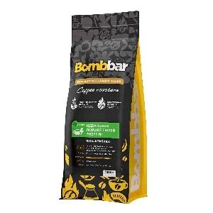 Кофе BOMBBAR жареный в зернах. Арабика 100% /пакет/ 1000г*11 Кофе BOMBBAR жареный в зернах. Арабика 100% /пакет/ 1000г*11
