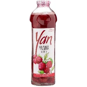 Компот YAN Малины /стекло/ 0,93л*6 Компот YAN Малины /стекло/ 0,93л*6