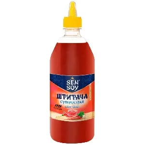 Соус SENSOY Премиум столовый "Чили Шрирача Суперострая" /пластик/ 310мл*6 Соус SENSOY Премиум столовый "Чили Шрирача Суперострая" /пластик/ 310мл*6