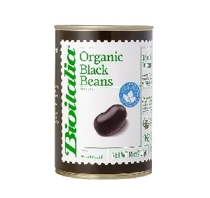 Фасоль BIOITALIA W045701 черная консервированная /жесть/ 400г*12 Фасоль BIOITALIA W045701 черная консервированная /жесть/ 400г*12