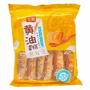 Пирожное HUAMEI Сливочный бисквит 180г*12 Пирожное HUAMEI Сливочный бисквит 180г*12