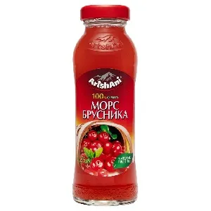 Морс ARTSHANI брусничный /стекло/ 0,25л*20 Морс ARTSHANI брусничный /стекло/ 0,25л*20