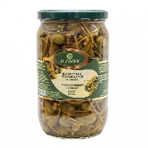 Каперсы ITALCARCIOFI с черенками в уксусе /стекло/ 690г*12