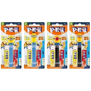Конфета PEZ с игрушкой (МИНЬОНЫ) импульс 1+2 /шоубокс/ 17г*12 Конфета PEZ с игрушкой (МИНЬОНЫ) импульс 1+2 /шоубокс/ 17г*12
