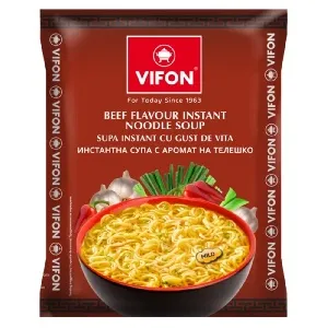 Лапша VIFON быстрого приготовления Вкус говядины /пакет/ 60г*30 Лапша VIFON быстрого приготовления Вкус говядины /пакет/ 60г*30