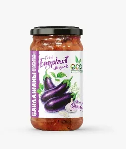 Баклажаны ECOFOOD жареные с чесноком /стекло/ 350г*6