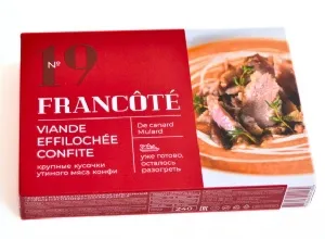 Утиное мясо FRANCOTE конфи Мусс 240г*5