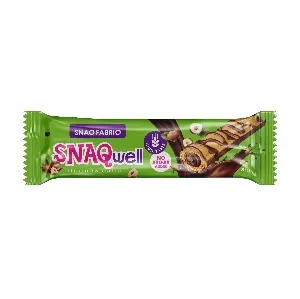 Батончик SNAQ FABRIQ вафельный с шоколадно-ореховой пастой /флоу-пак/ 20г*28