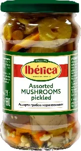 Ассорти грибов IBERICA маринованных /стекло/ 314мл*12 Ассорти грибов IBERICA маринованных /стекло/ 314мл*12