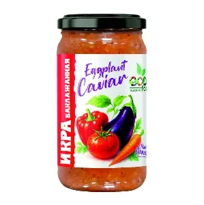 Икра ECOFOOD баклажанная /стекло/ 350г*6