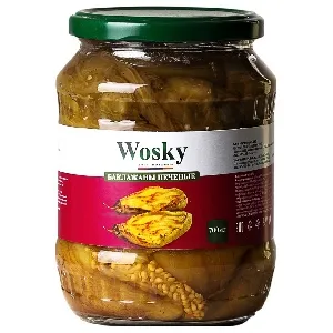 Баклажаны WOSKY печеные /стекло/ 700мл/625г*12 Баклажаны WOSKY печеные /стекло/ 700мл/625г*12