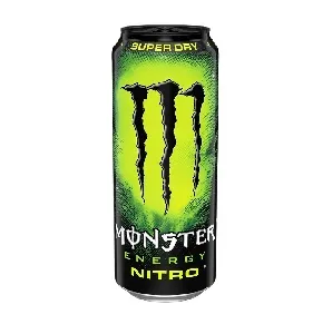 Напиток MONSTER ENERGY Nitro, черно-зеленый ж/б 0,5л*12