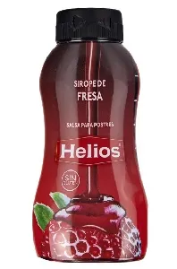 Сироп HELIOS со вкусом клубники пл.бут. 295г*6 Сироп HELIOS со вкусом клубники пл.бут. 295г*6