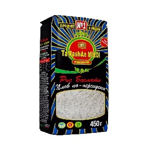 Рис TaMashAe MIADI PREMIUM басмати плов по-персидски /пакет/ 450г*12