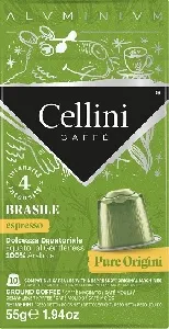 Кофе CELLINI в капсулах Cellini Brasile /картон/ 55г*10