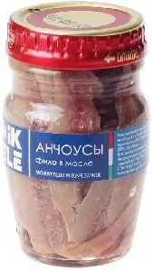 Анчоус MIKELE филе в подсолнечном масле /стекло/ 80г*12 Анчоус MIKELE филе в подсолнечном масле /стекло/ 80г*12