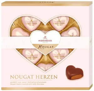 Конфеты NIEDEREGGER Нуга-вариации Ассорти /картон/ 125г*10