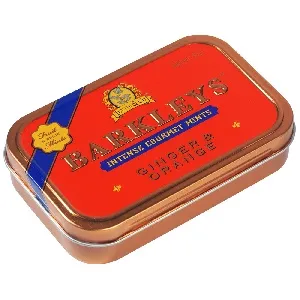 Леденцы BARKLEYS Mints GINGER/ORANGE "Имбирь и Апельсин" /жесть/ 50г*6 Леденцы BARKLEYS Mints GINGER/ORANGE "Имбирь и Апельсин" /жесть/ 50г*6