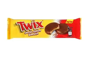 Печенье TWIX с карамельной начинкой, покрытое молочным шоколадом 132г*12
