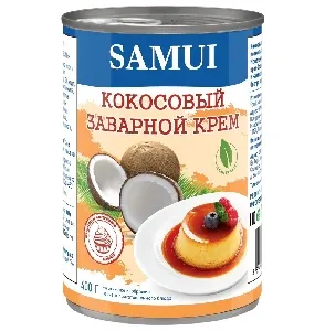 Крем SAMUI Заварной кокосовый /жесть/ 400г*24 Крем SAMUI Заварной кокосовый /жесть/ 400г*24