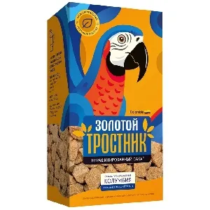 Сахар ЗОЛОТОЙ ТРОСТНИК кусковой нерафинированный /картон/ 450г*12 Сахар ЗОЛОТОЙ ТРОСТНИК кусковой нерафинированный /картон/ 450г*12