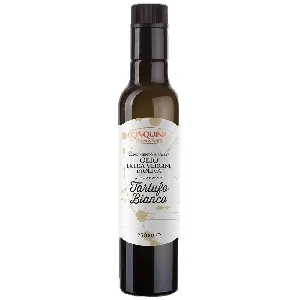 Масло CINQUINA TARTUFO BIANCO оливковое E.V. нерафинированное с ароматом белого трюфеля /стекло/ 250мл*6