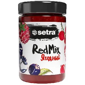 Джем SETRA RED MIX ягодный /стекло/ 335г*6 Джем SETRA RED MIX ягодный /стекло/ 335г*6