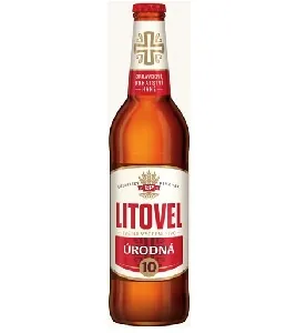 Пиво LITOVEL URODNA 10 светлое фильтрованное 4,2% /стекло/ 0,5л*20