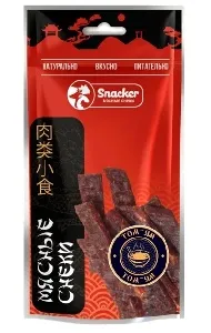 Мясные снеки SNACKER сыровяленые (сушеные) «Том-Ям» 30г*15