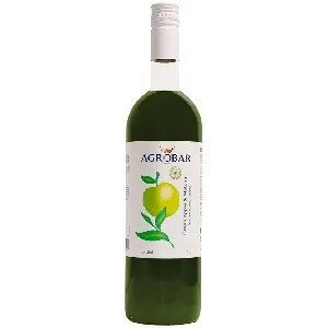 Кордиал AGROBAR пюре без заморозки Зеленое яблоко - Матча /стекло/ 1л*6