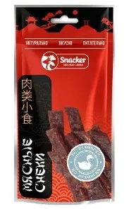 Мясные снеки SNACKER сыровяленые (сушеные) «По-Пекински» 30г*15