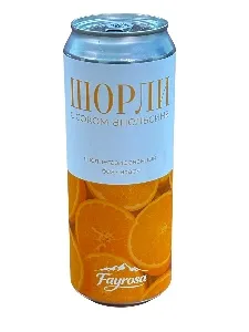 Напиток FAYROSA ШОРЛИ с соком апельсина, без сахара /жесть/ 450мл*12